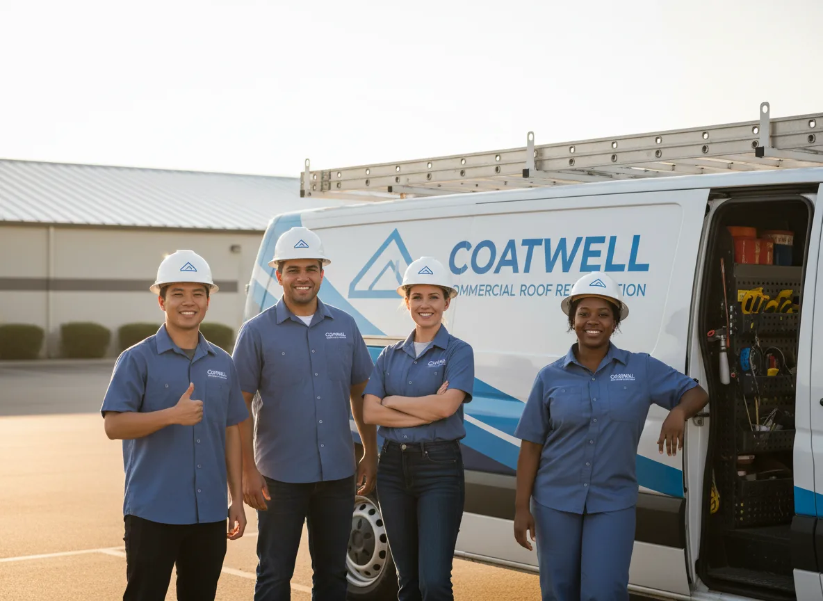 Commercial roof coating company in Revere, MA